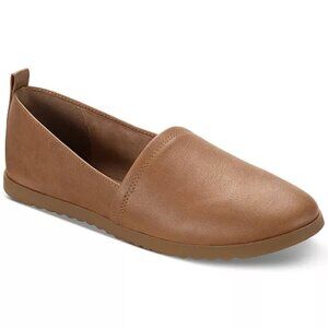 Style & Co Nolaa Coffee Round-Toe Slip-On Flats/NIB/10M